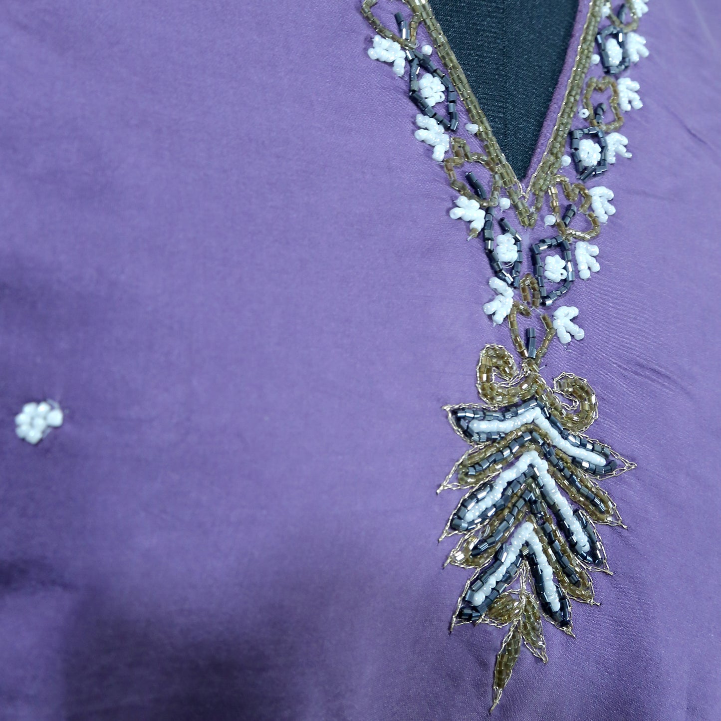 ROMAN SILK Purple KURTHI – GRACEFUL EVERYDAY WEAR