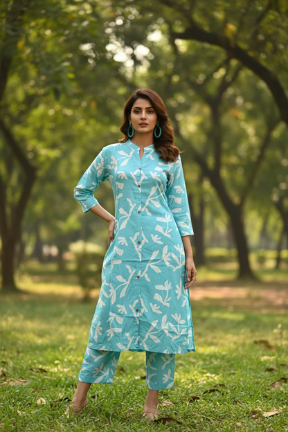 Bloom & Elegant Floral Co-ords
