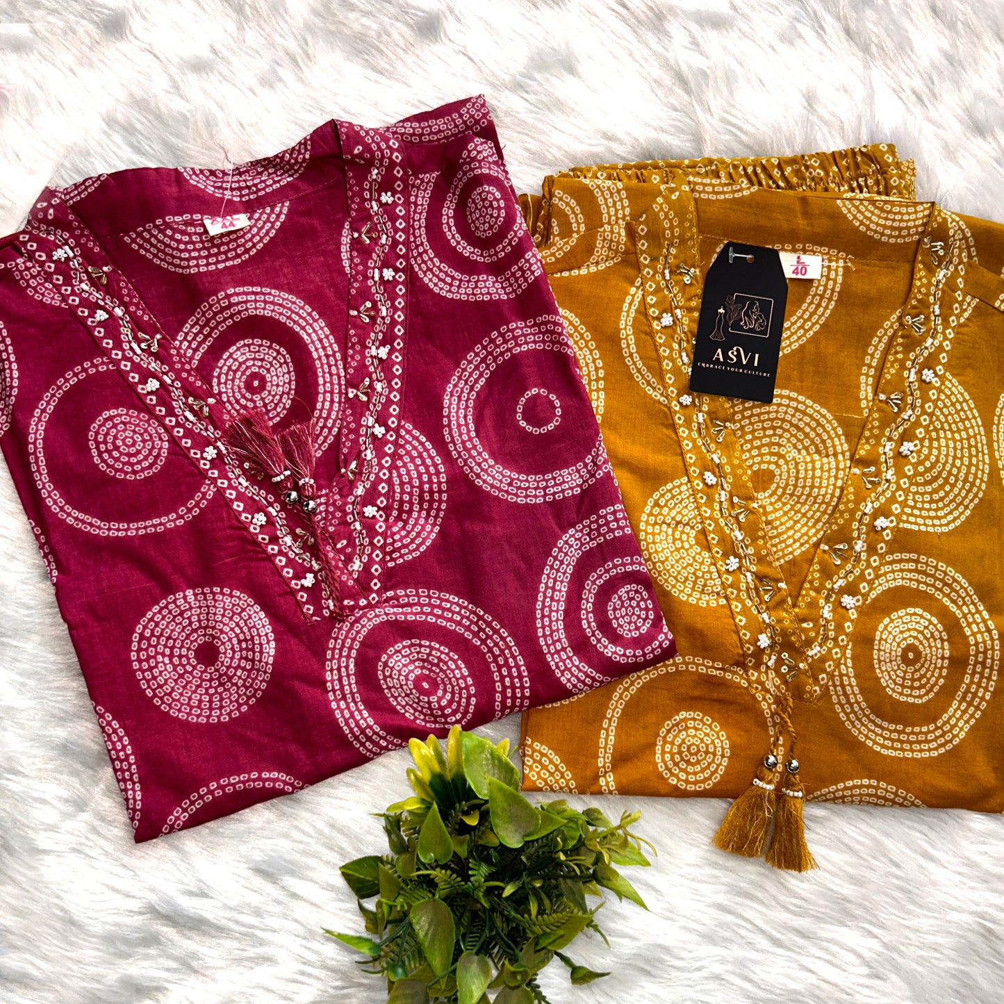 HANDCRAFTED PURE COTTON STRAIGHT SUIT SET WITH INTRICATE EMBROIDERY