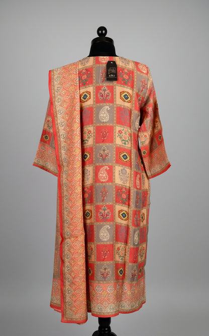 PREMIUM PURE MUSLIN FESTIVE SUIT SET WITH HANDCRAFTED DETAILING