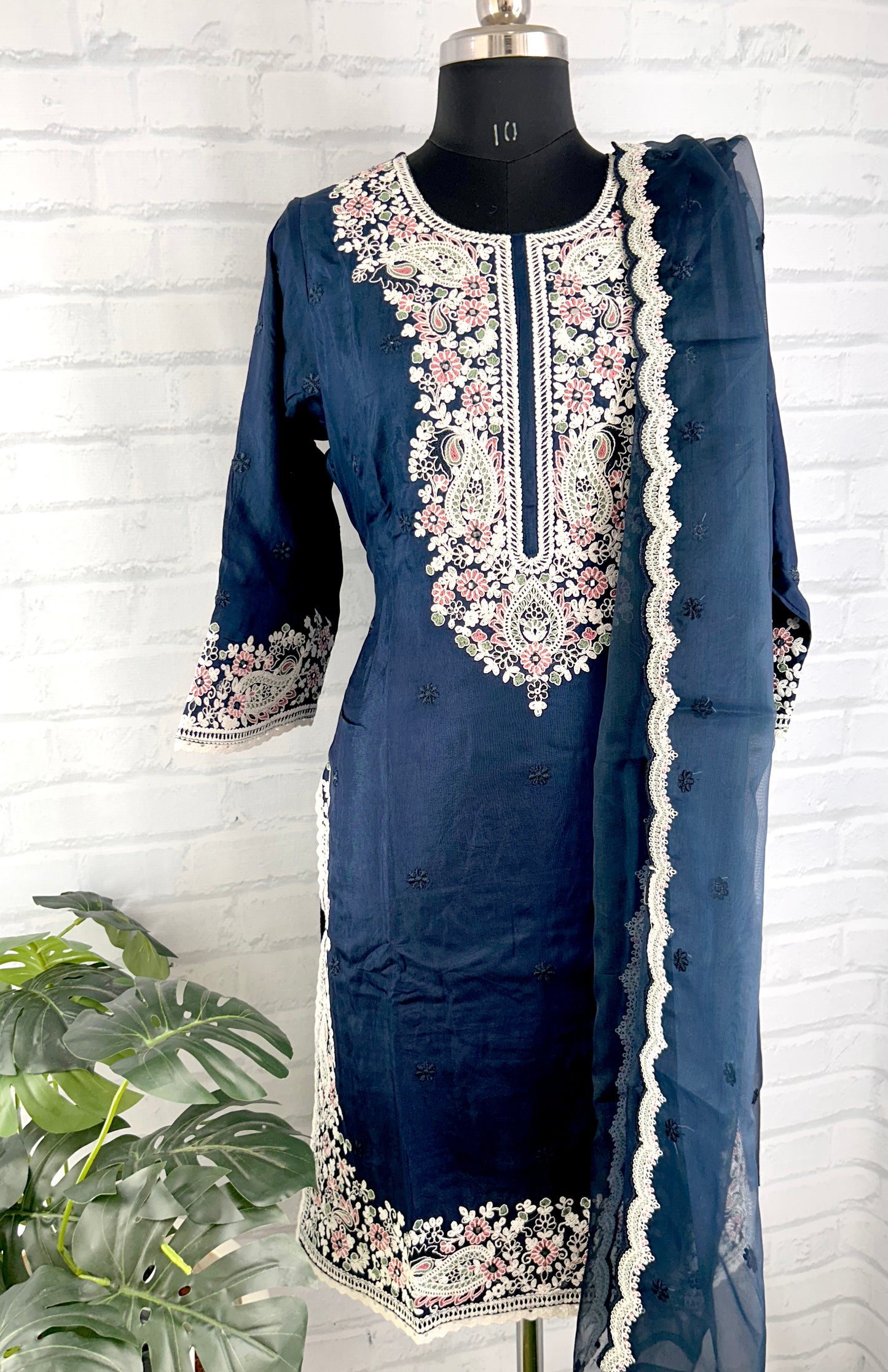PREMIUM RANGE OF SUIT SETS, PURE RUSSIAN SILK HEAVY EMBROIDERY WORK