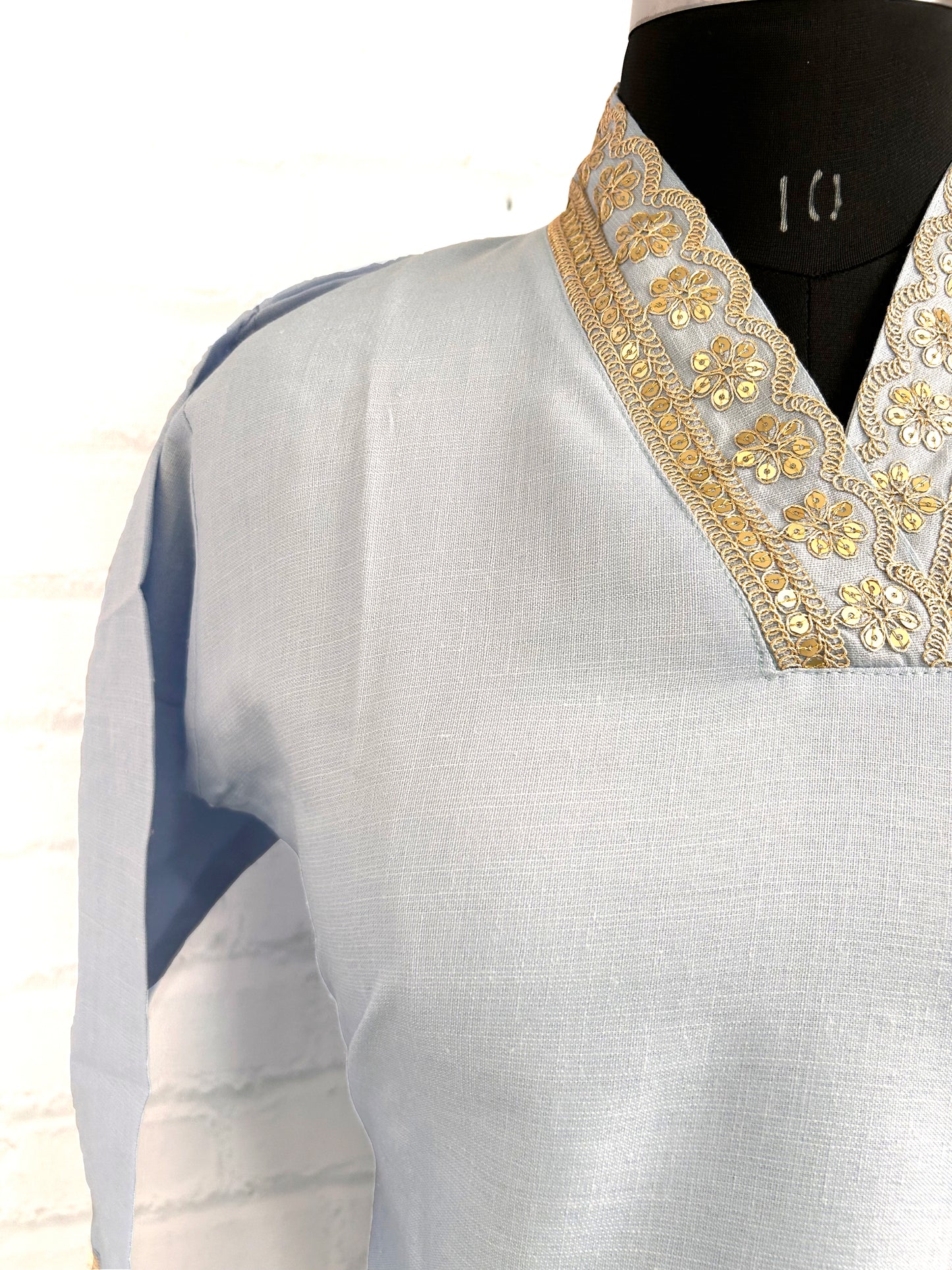 HANDCRAFTED COTTON BLEND PREMIUMETHNIC SUIT SET