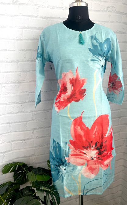 FLORAL PANKHUDI DESIGNER CO-ORD SET
